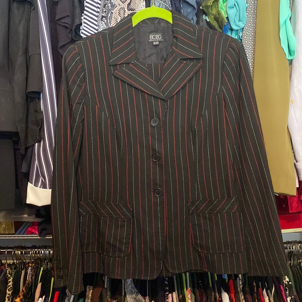 BCBG jacket and pants from the 90’s